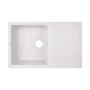 Кухонна мийка Lidz 790x495/230 WHI-01 (LIDZWHI01790495230)